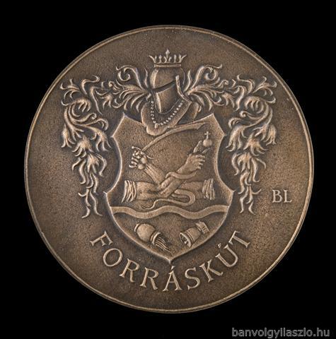 Forráskút coat of arms bronze medal