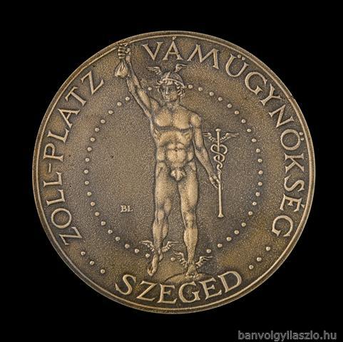 Бронзана медаља Царинске агенције Цол-плац
