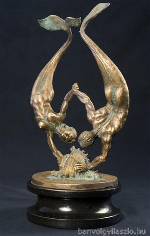 Brončana statueta zodijačkog znaka Ribe