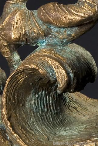 Arie bronze small sculpture