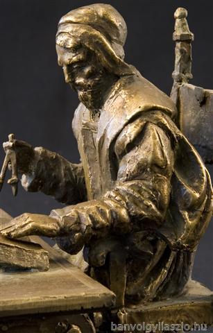 Kepler bronze small sculpture