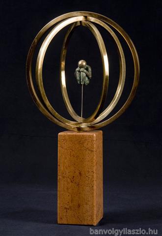 The core bronze small sculpture