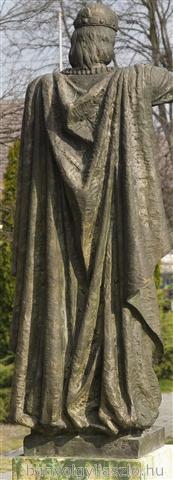 Heiliger Stephan Bronzestatue
