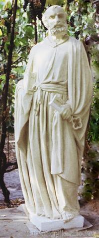 Saint Peter gypsum statue