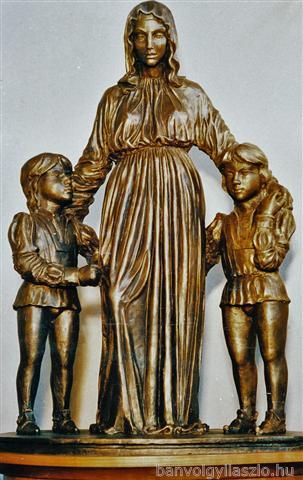 Saint Rita polyester statue