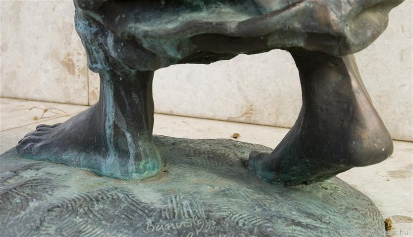 Споменик II. Светског рата Закањсек, са архитектом Паланкаи Тибором