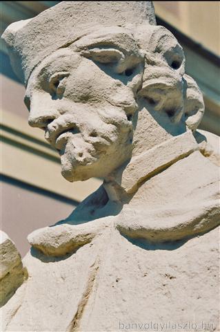 Nepomuki Heiliger János Statue, Hajós