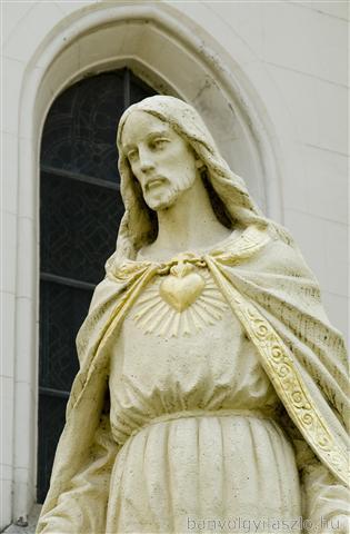Das Herz von Jesus ,Statue, Szeged